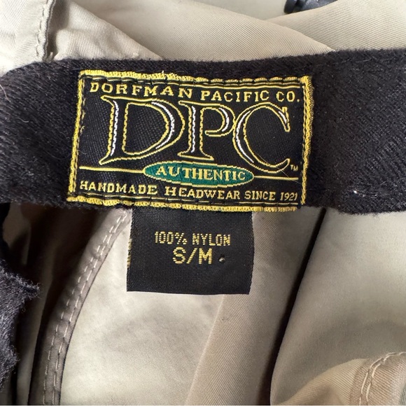 DPC Dorfman Pacific Co Nylon Fishing Sun Hat with Neck Flap sm/med green outdoor - Picture 4 of 5